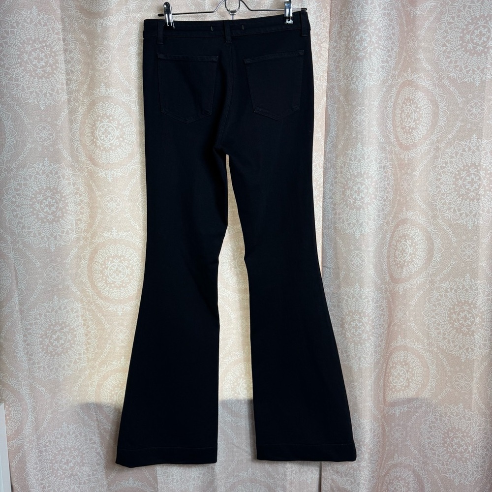 J Brand The Doll Black Flare Wide Leg High Waisted | Size 27